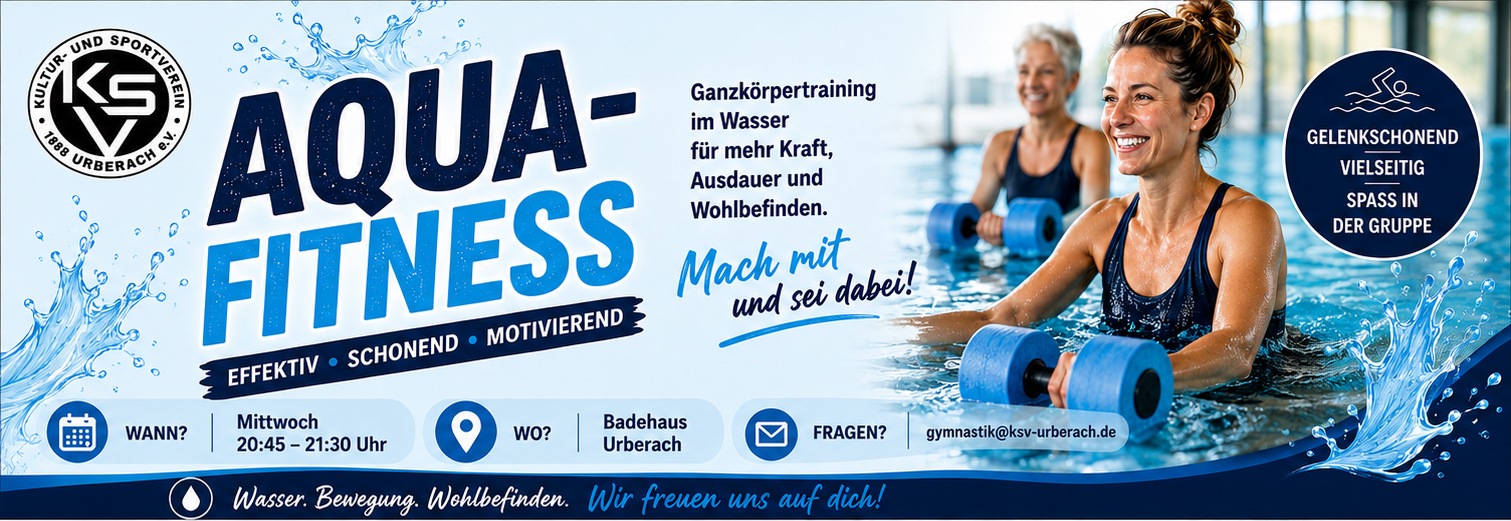 Aqua Fitness beim KSV Urberach