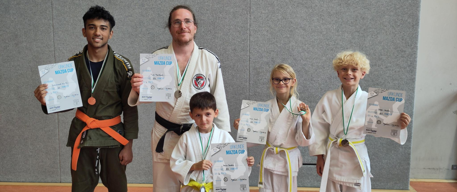 KSV Judoka erkämpfen Medaillen beim Mazda Cup